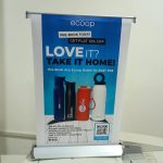 High-quality standee printing by KDMS Prints – custom promotional standees for events, exhibitions, and branding